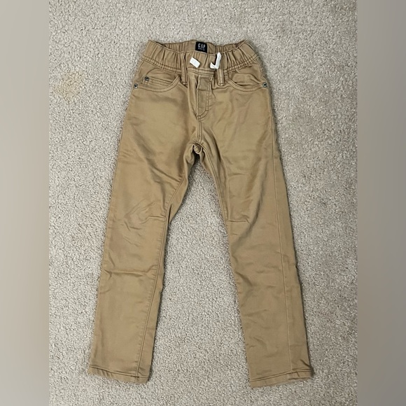 2 Gap jeans denim and soft khaki stretch slim size S - Picture 5 of 9